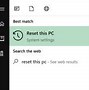 Image result for How to Reset Your PC Windows 10