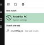 Image result for How to Reset Laptop Windows 10