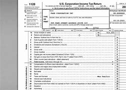 Image result for Form 1120 Schedule E