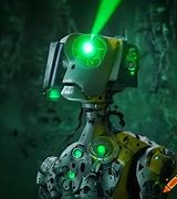 Image result for Green Robot Laser Texture