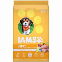 Image result for iams healthy naturals puppy with chicken dry dog food iams