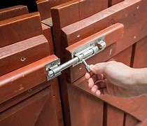 Image result for Fixing Gate Latch