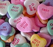 Image result for Candy Hearts Pictures