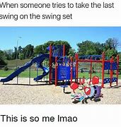 Image result for Sitting On Swing Meme