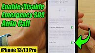Image result for iPhone 13 Emergency SOS Call