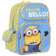 Image result for Minion Backpack for Girls