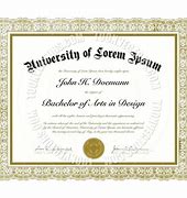 Image result for PhD Certificate