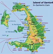 Image result for Oia Santorini Map