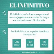 Image result for infinitivo