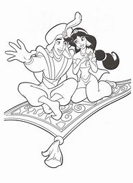 Image result for Aladdin and Jasmine Sketch