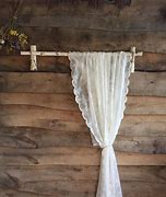 Image result for Rustic Outdoor Curtain Rods