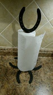 Image result for Horseshoe Paper Towel Holder