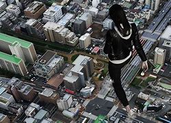 Image result for Woman Walking in Giant City