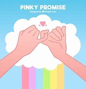 Image result for Broken Pinky Promise Cartoon