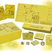 Image result for Golden Pokemon Card Box