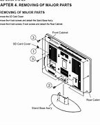 Image result for Back of Sharp Aquos TV