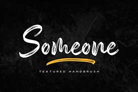 Image result for Hand Brush Script Font