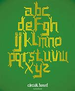 Image result for Circuit Board Font