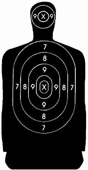 Image result for Humanoid Silhouette Target