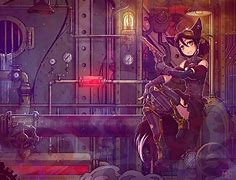 Image result for Steampunk Factory Girl Wallpaper
