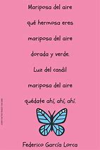 Image result for Simple Poems in Spanish