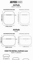 Image result for All of the AirPod Case Sizes