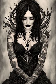 Image result for Gothic Witch Pics