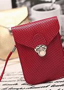 Image result for Leather Crossbody Phone Case