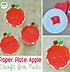 Image result for Parts of an Apple Paper Plate Craft