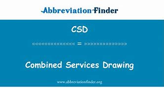 Image result for Combined Services Drawings Meaning
