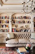 Image result for Living Room Bookcase Wall