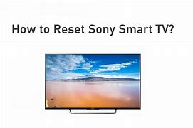 Image result for How to Reset Sony Bravia TV