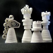 Image result for Paper Quilling Wall Art Chess