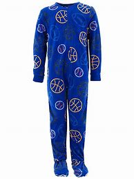 Image result for Walmart Boys Footed Pajamas