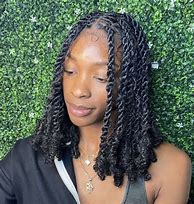Image result for Invisible Locs with Color