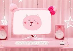 Image result for Pink Fuzzy Monitor Cover