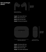 Image result for Samsung Air Pods Case Size Chart