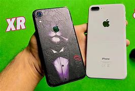 Image result for iPhone XR vs iPhone 8 Size