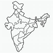 Image result for South India Outline Map