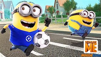 Image result for Minion Kicking a Ball