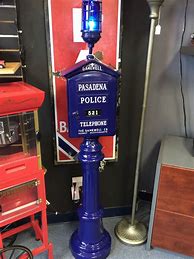 Image result for Vintage Police Call Box