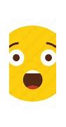 Image result for Low Quality Emoji Surprised