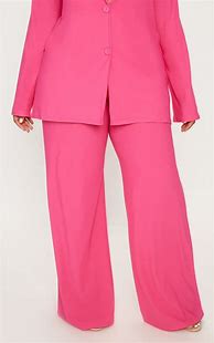 Image result for Hot Pink Trouser Suit