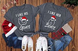 Image result for His and Hers Christmas Shirts