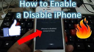 Image result for Disabled iPhone 6