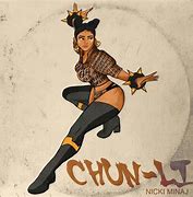 Image result for Nicki Minaj Chun-Li Cover