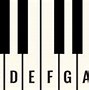 Image result for Piano Pieces That Use the White Keys