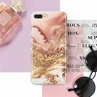 Image result for Rose Gold and Marble iPhone 8 Case
