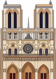Image result for Cathedrale Notre Dame De Paris Stencil