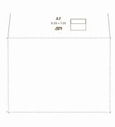 Image result for A7 Envelope Template Word